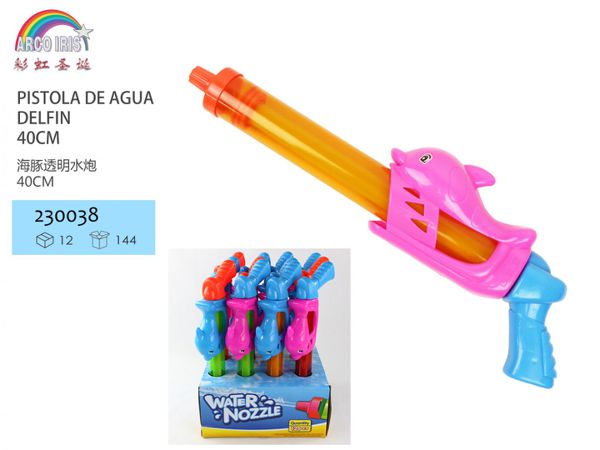 Pistola de agua delfín 40cm