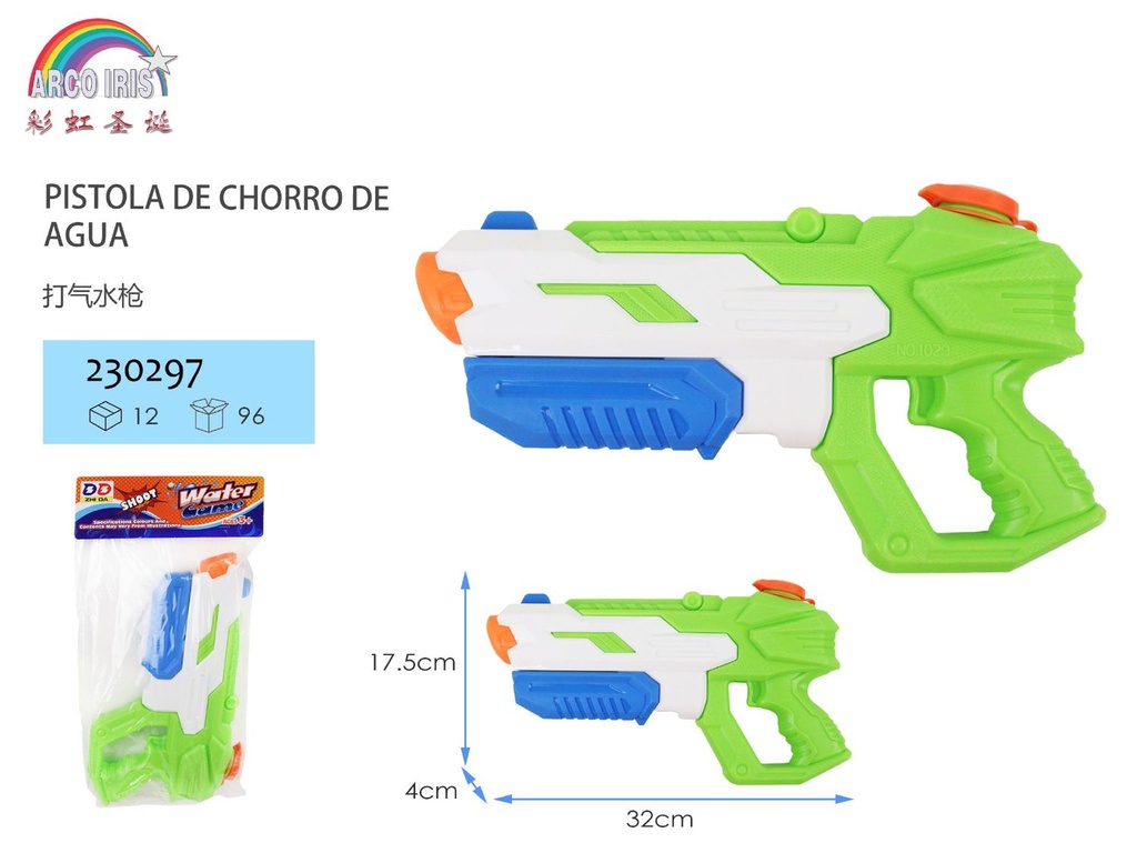 Pistola de chorro de agua para juegos de piscina