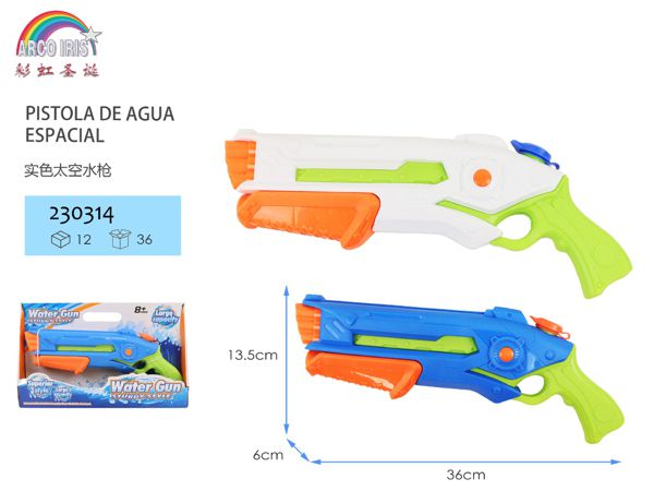 Pistola de agua espacial juguete