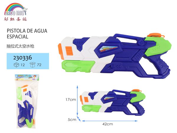 Pistola de agua espacial para verano y diversión al aire libre