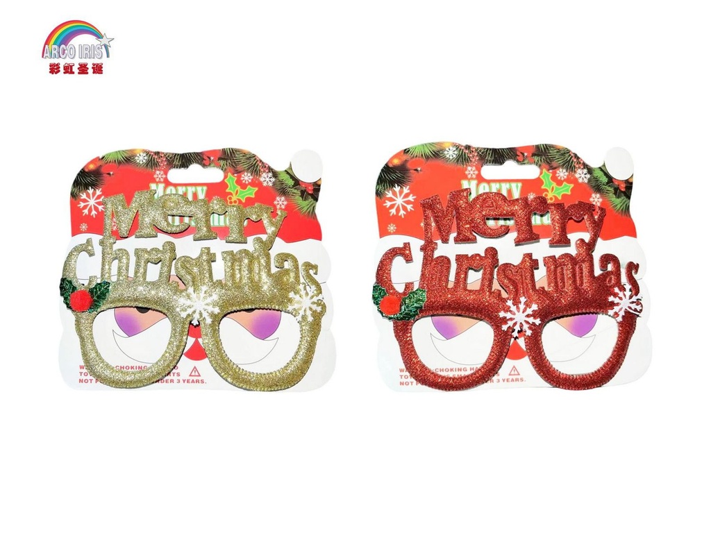 Gafas de Navidad para disfraces y fiestas