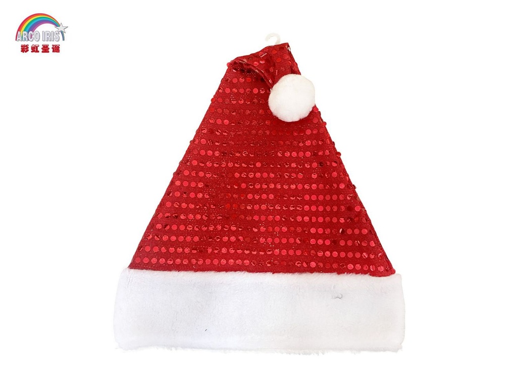 Gorro de Papá Noel 30x40cm accesorios navideños