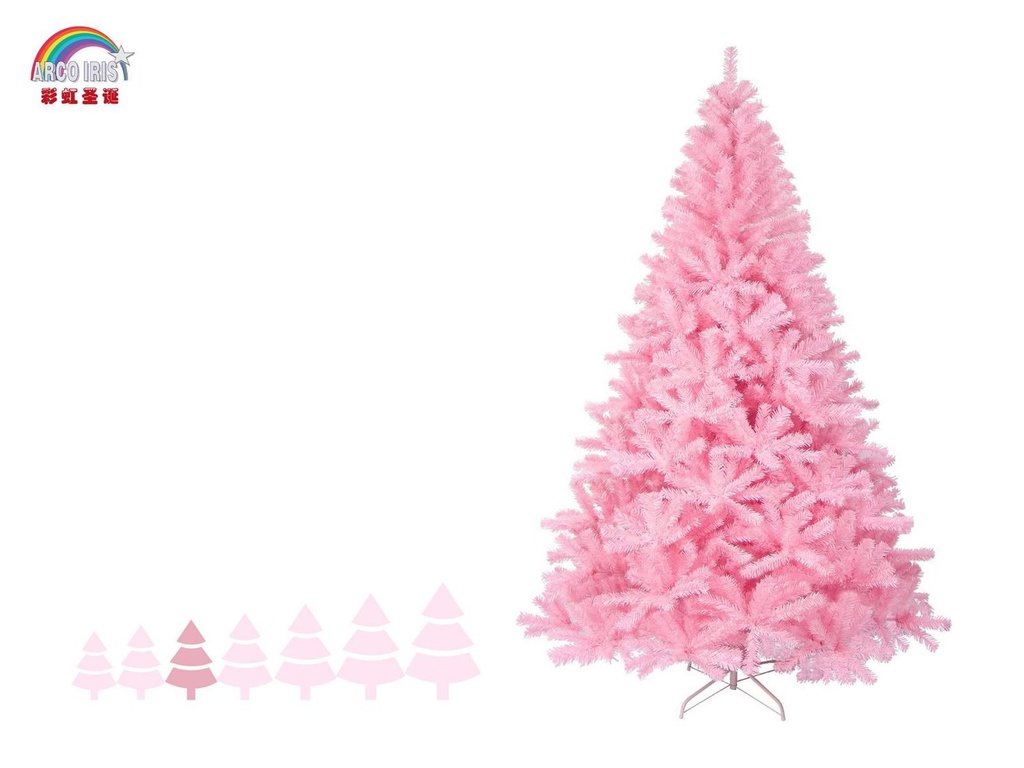 Árbol de Navidad rosa 120cm