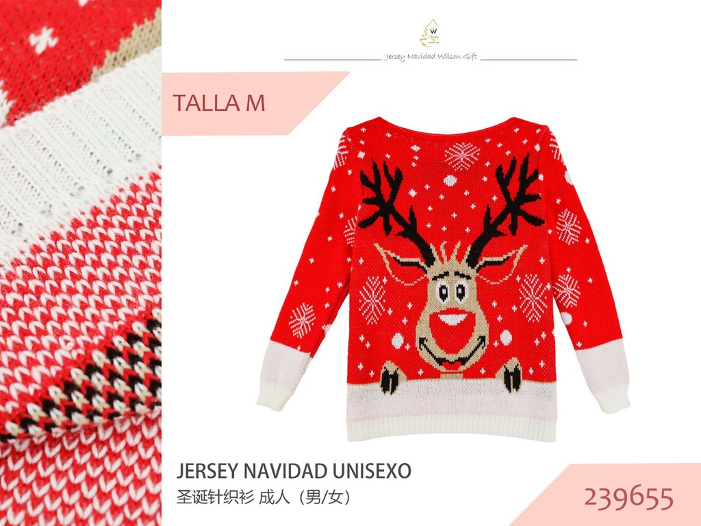 Jersey de Navidad M para fiestas y celebraciones