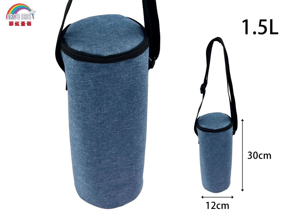 Bolsa térmica para botella 1.5l 12x30cm