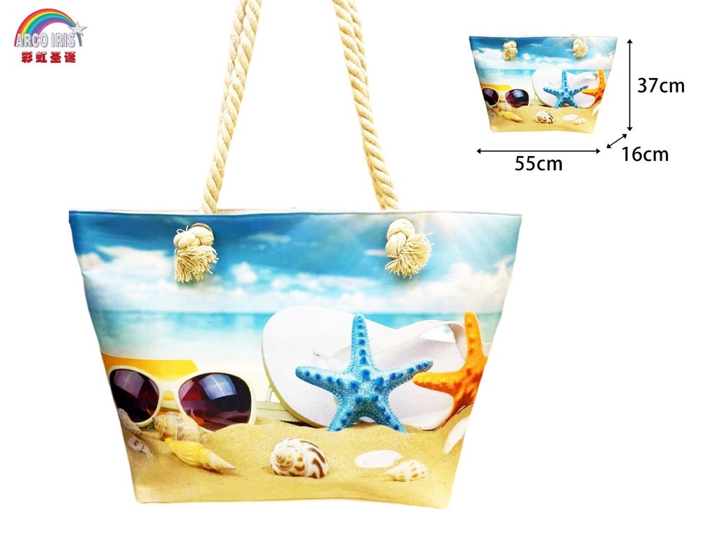 Bolsa de playa 55x37x16cm