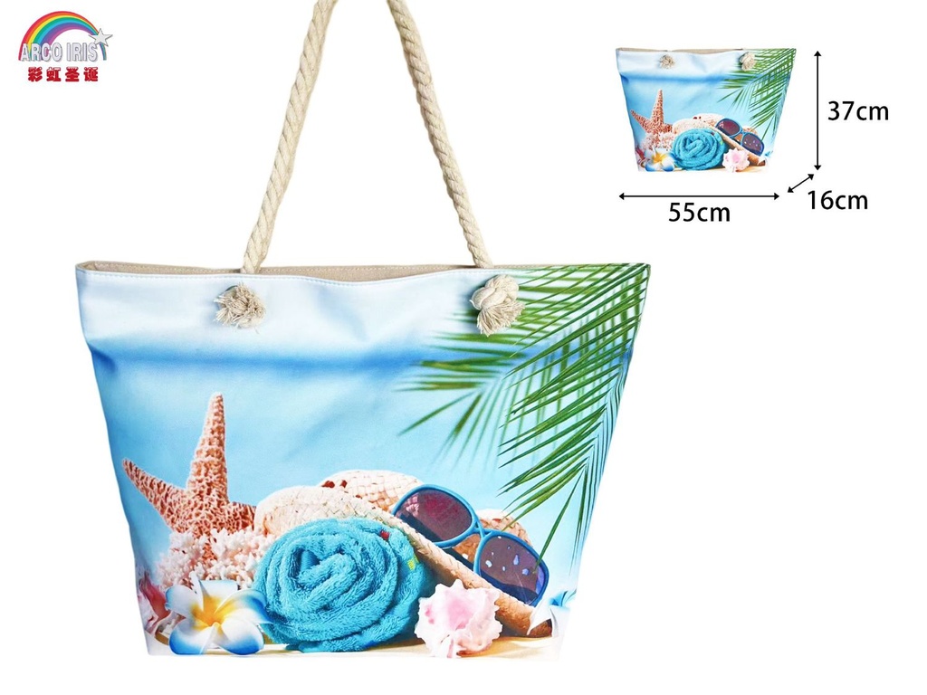 Bolsa de playa 55x37x16cm para verano