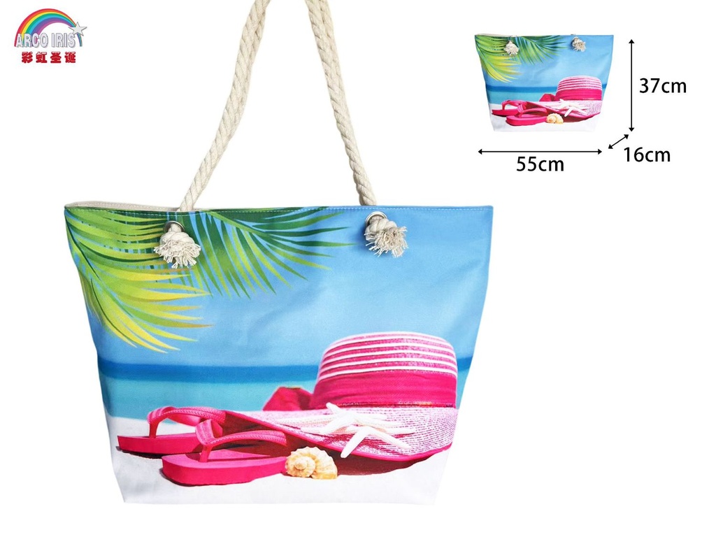 Bolsa de playa 55x37x16cm