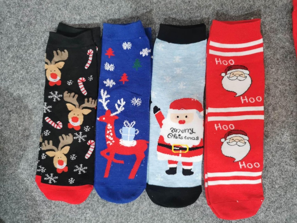 Calcetines navideños para decoración de Navidad