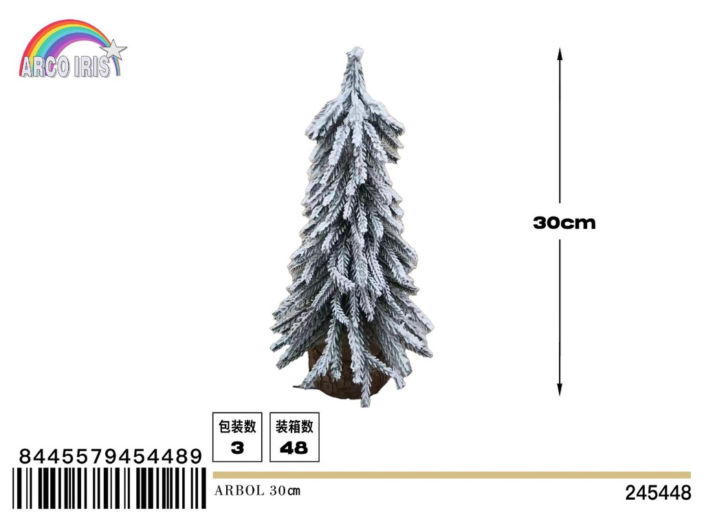 Árbol de Navidad 30cm