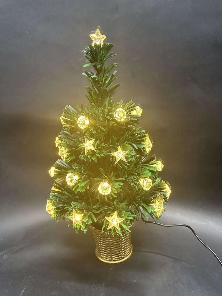 Árbol LED de Navidad 40cm con luces cálidas