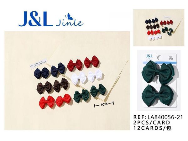 Clip con lazo 7cm 2pcs