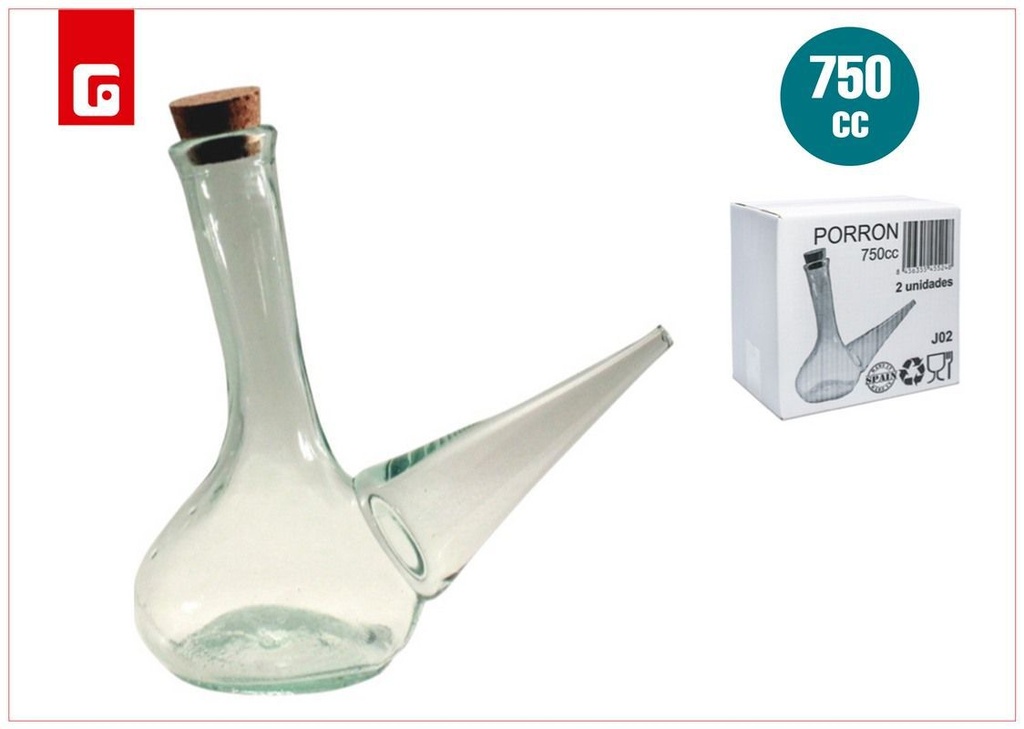Porrón de vidrio de 750cc - Utensilios para cocinar