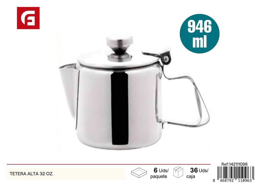 Tetera alta 946ml - Utensilios de cocina