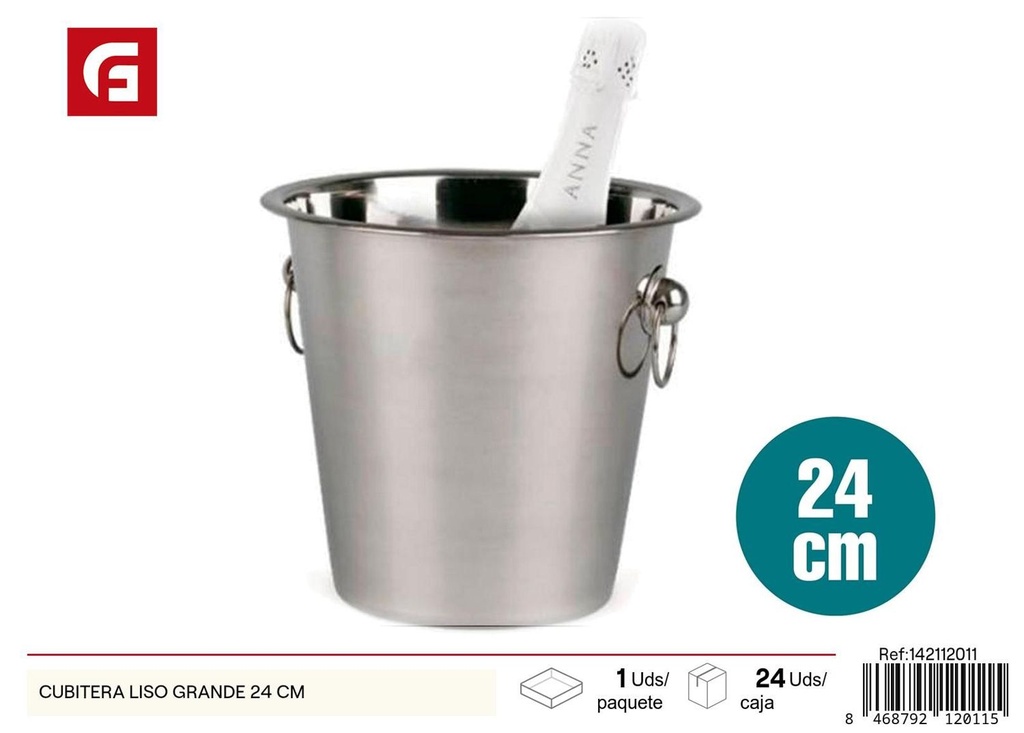 Cubitera grande lisa de 24 cm - Utensilios de cocina