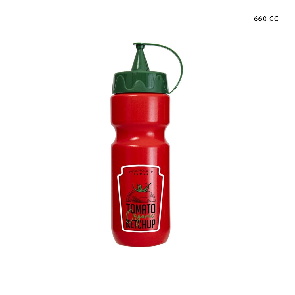 Dispensador de salsa de tomate ketchup 660ml