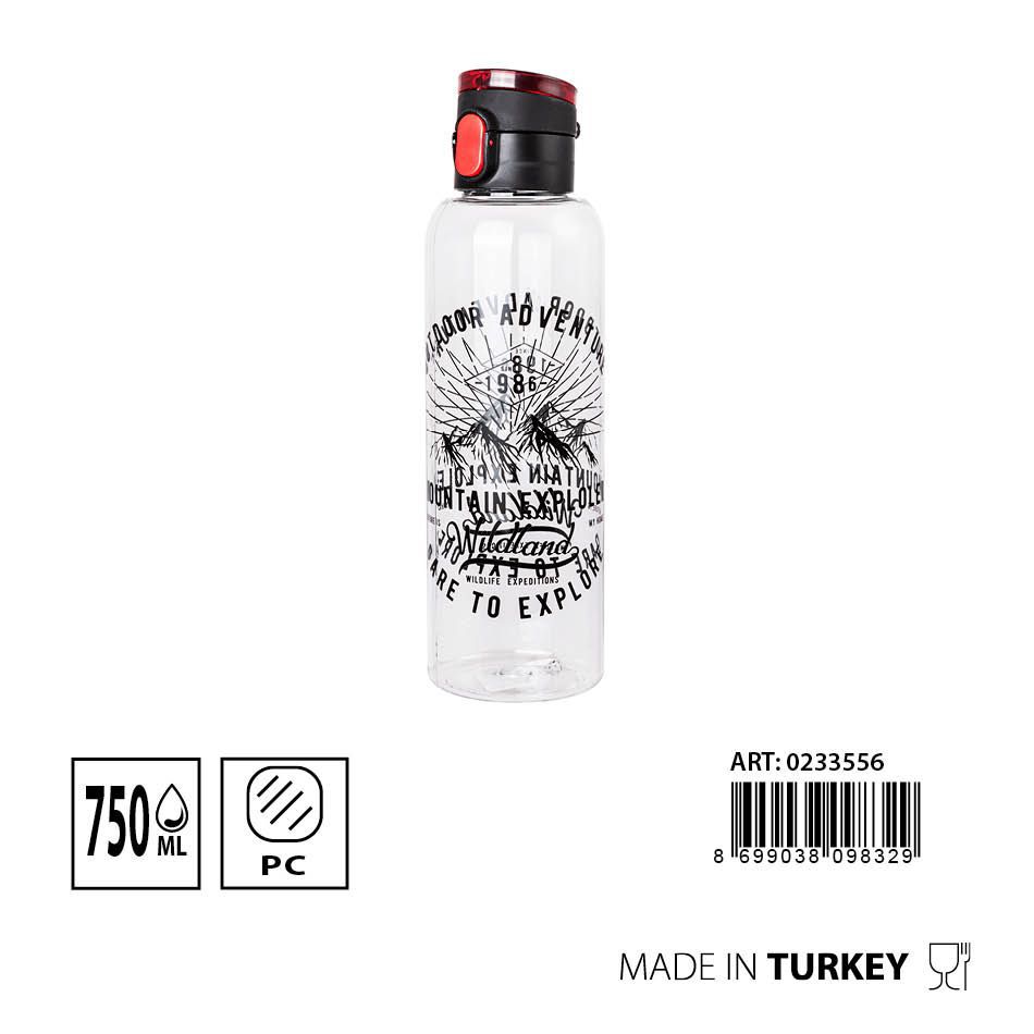 Botella plástica sport 750 cc - Botellas para deportes