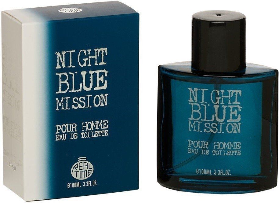 Perfume Night Blue Mission Men 100ml R.T para hombres