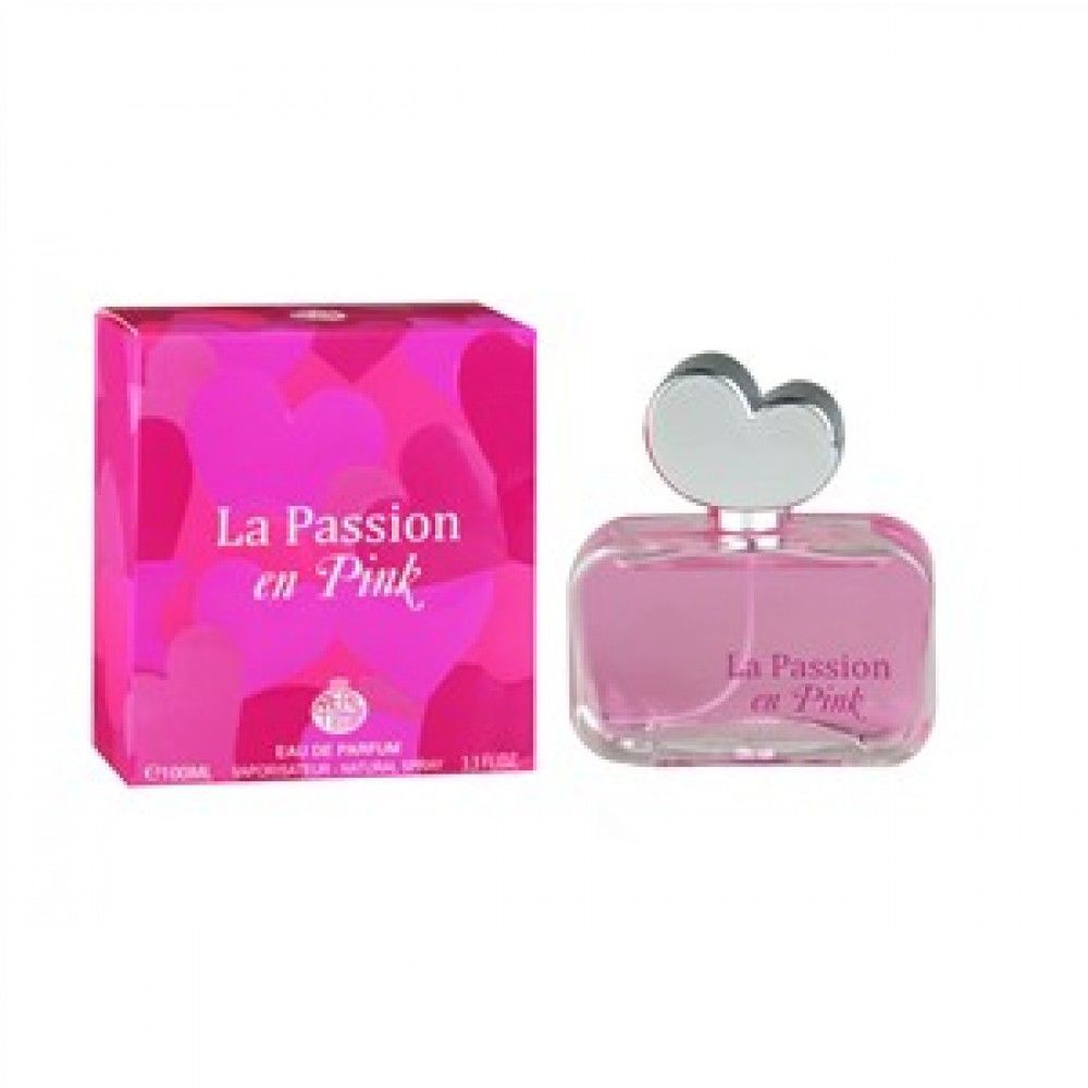 Perfume La Passion en Pink para Mujer 100ml - Fragancia femenina romántica