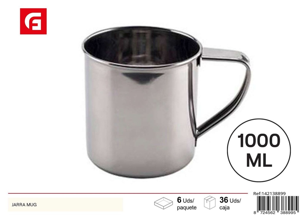 Jarra mug inoxidable - Utensilios de cocina