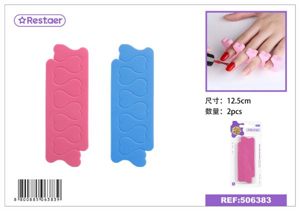 Separador de dedos 12.5cm para manicura