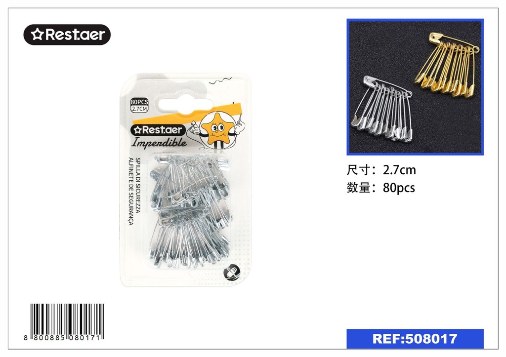 Imperdible 2.7cm 80pcs accesorios de costura