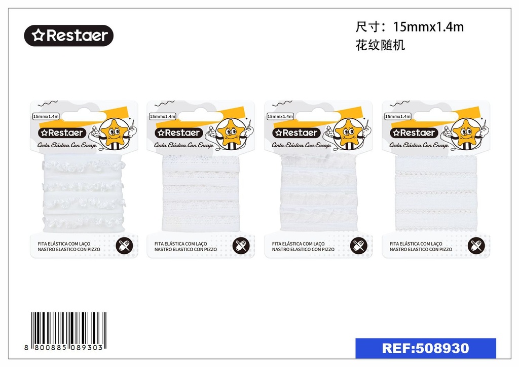 Broches de presión de plástico de 18 mm (8 pcs) - Accesorios de costura