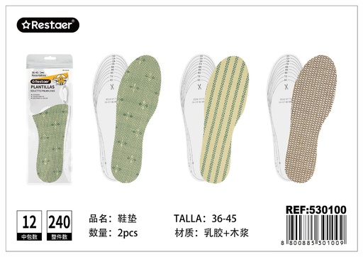 [530100] Plantillas para sandalias de verano - Accesorios de mercería