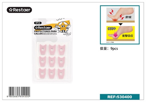 [530400] Adhesivo para callos 9 pcs - Accesorios de calzado