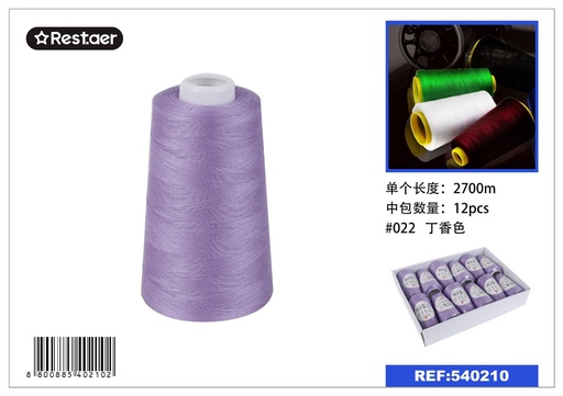 [540210] Hilo de color 2700m - Material de costura