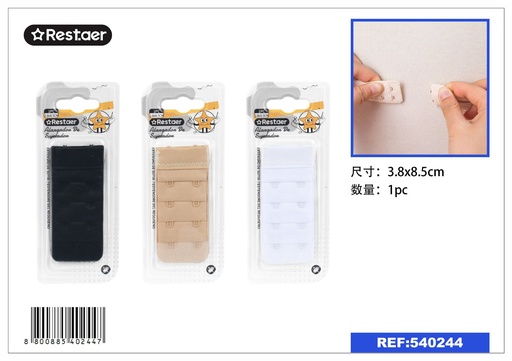 [540244] ALARGADOR DE SUJETADOR 38MM*8.5CM (4 filas) - Accesorios de lencería