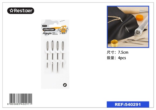 [540291] Agujas para coser 4pcs