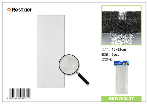 [702437] Esponja filtrante para acuarios 12x32x0.5cm