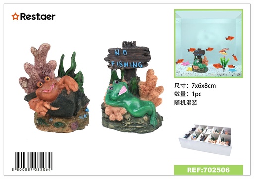 [702506] Adorno de acuario 7*6*8 cm - Decoraciones para acuarios
