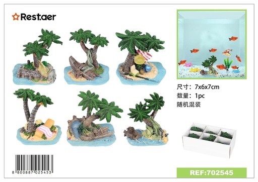 [702545] Adorno para acuarios 7*6*7cm - Decoración para acuarios