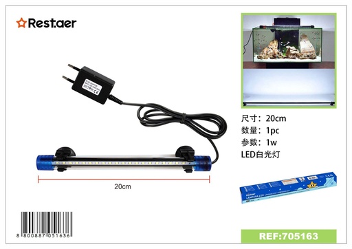 [705163] Lámpara LED para acuario 20cm - Accesorios para acuarios