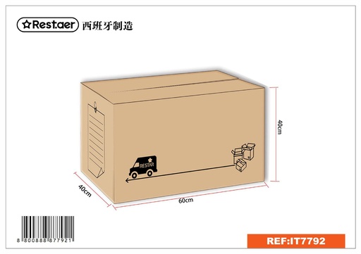 [IT7792] Caja de embalaje 60x40x40 cm - Artículos de ferretería