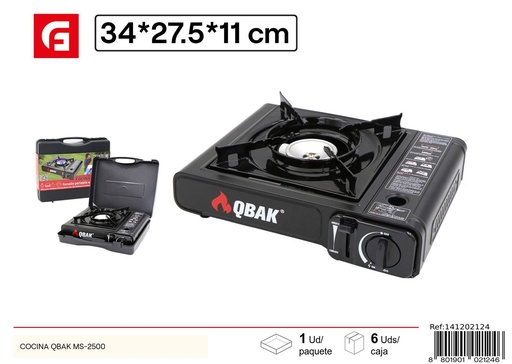 [141202124] Cocina portátil MS-2500 SN:19 para camping y exteriores