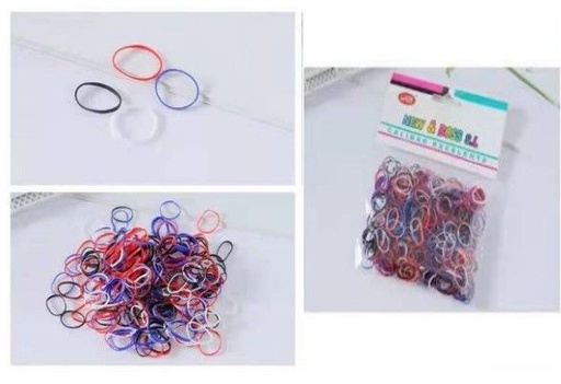 [8875581293248] Gomas de pelo de colores (24/U) 2932-4 NB - Accesorios para el cabello