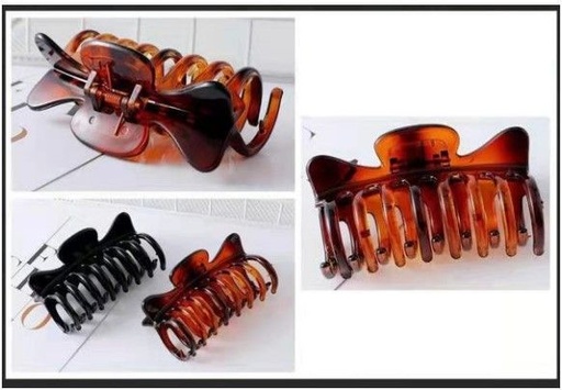 [8875588230628] Pinza de pelo de 9 cm M/N en 12 piezas - Accesorios para el cabello