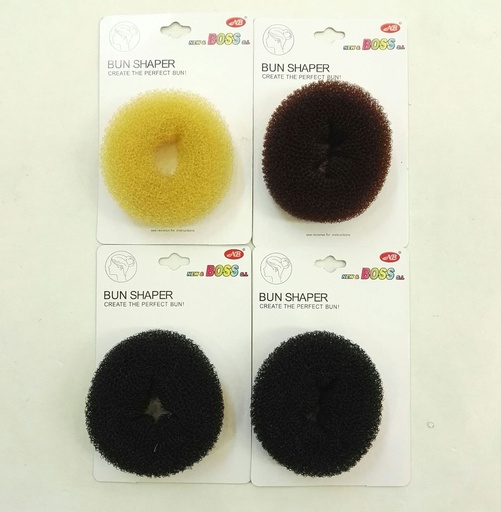 [8875588301946] Coletero donut 7cm 3 colores 12/u para peinados