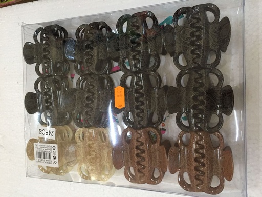 [8875588384017] Pinza de pelo 7cm 24/U - Accesorios para el cabello