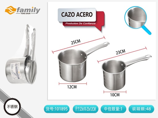 [101895] Cazo acero 10/12cm - Utensilios de cocina