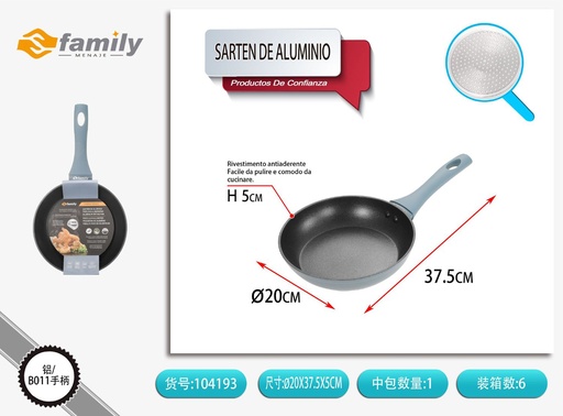 [104193] Sartén imitación fundición 20 cm - Utensilios de cocina