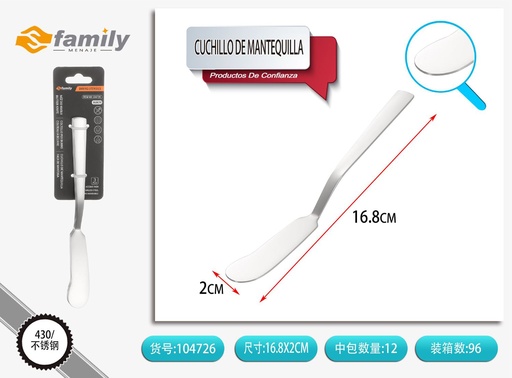[317104726] Cuchillo de mantequilla 3 pcs - Utensilios de cocina