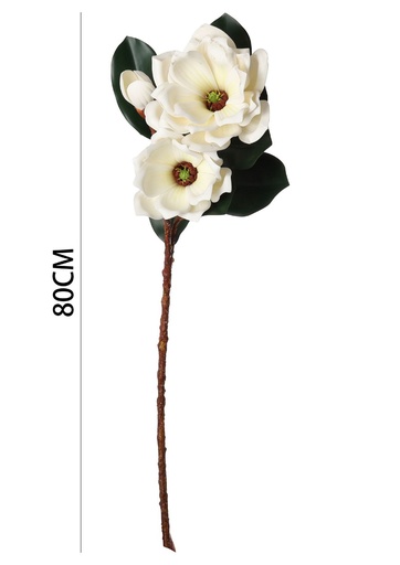 [630880白] Planta artificial de magnolia - Decoración floral