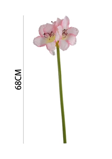 [631116ROSA] Ramo de flores artificiales solitaria (68cm) - Decoración floral