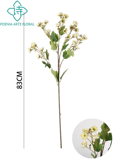 [631126BLANCO] Flor artificial daisy 83cm - Nuevos productos