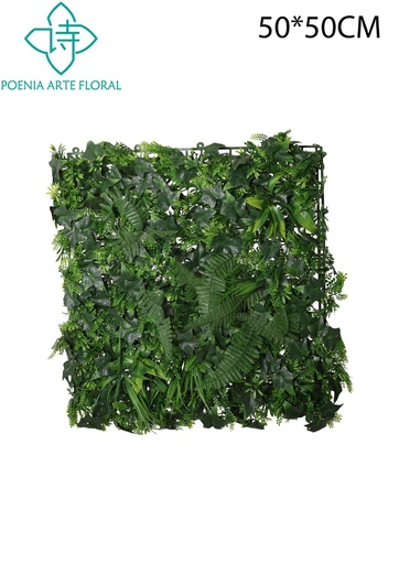 [631298] Pared vegetal de hojas de persa 50x50cm A056 para jardín vertical