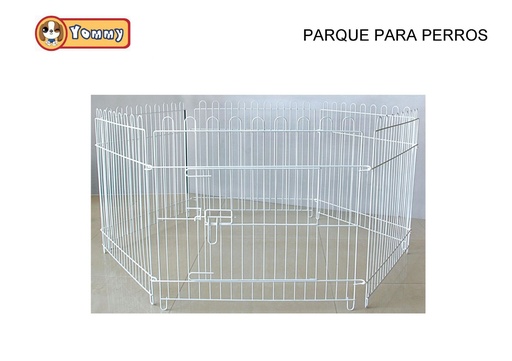 [YM0042] Parque modular para perros 63x62cm 6 piezas